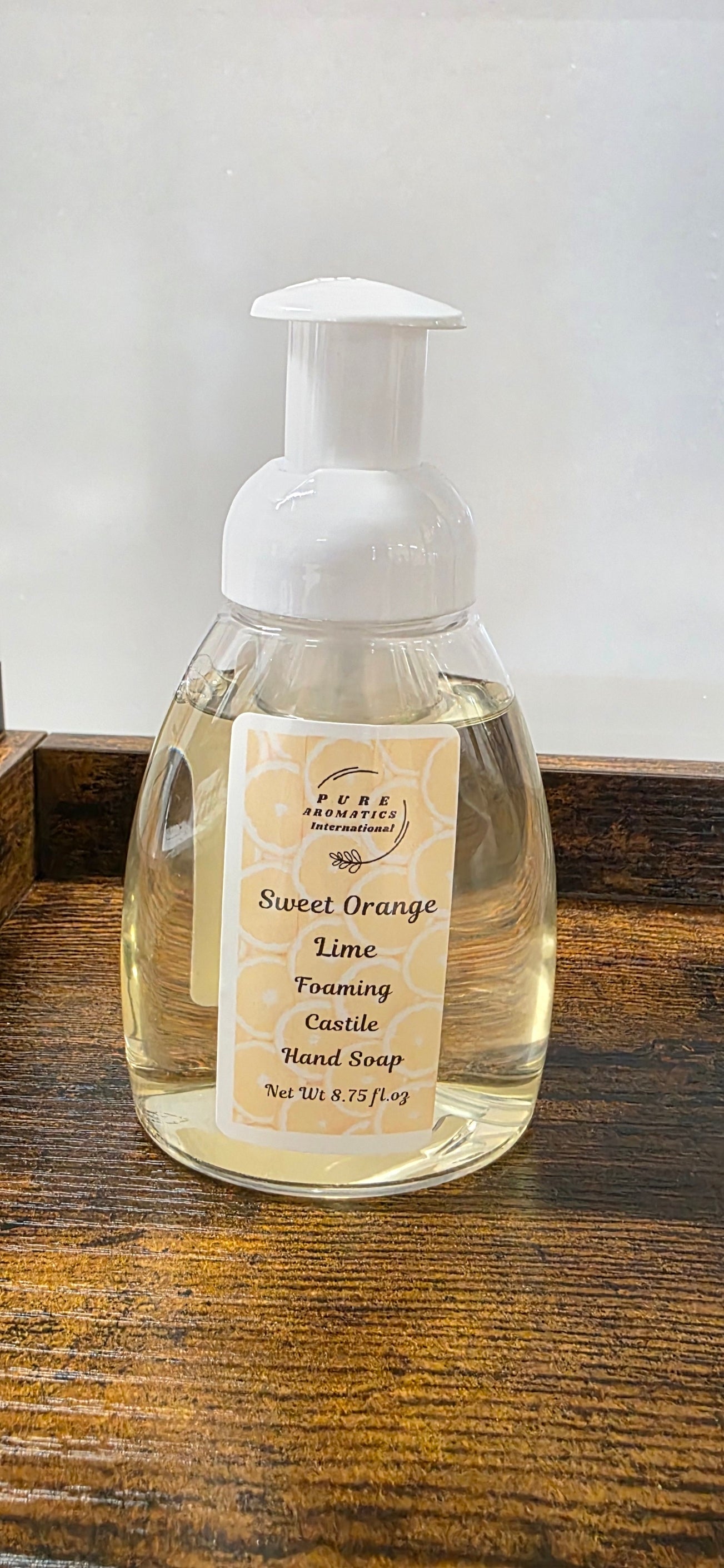 Sweet Orange Lime Foaming Hand Soap