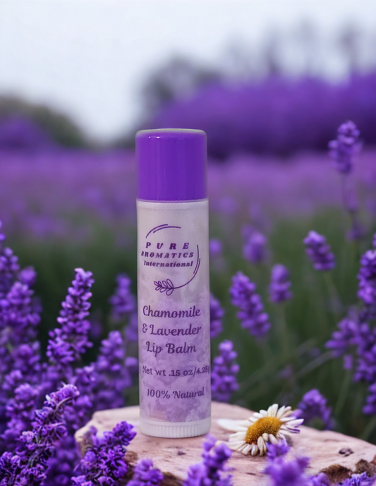 Chamomile & Lavender Lip Balm with Hemp Oil
