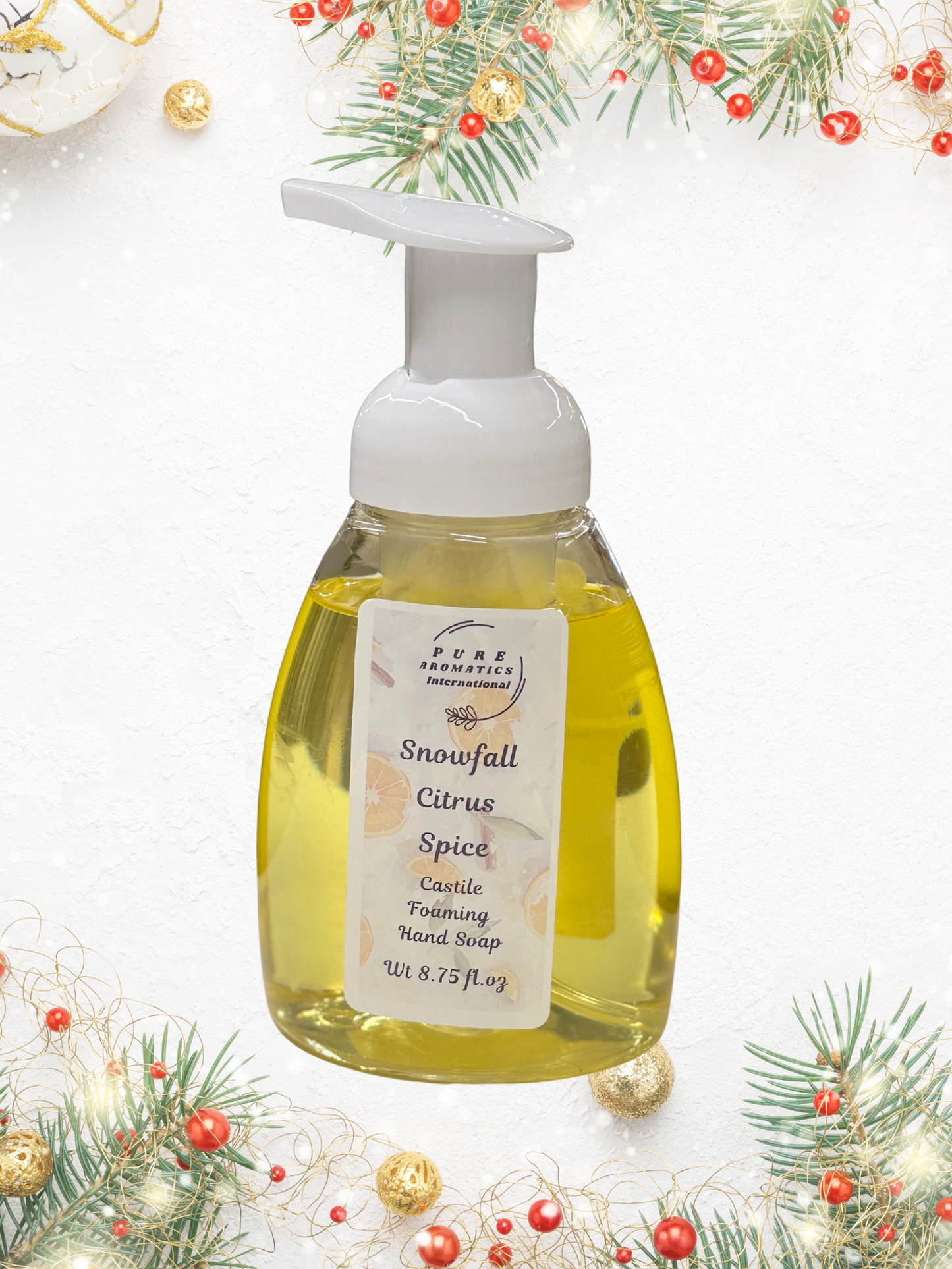 Snowfall Citrus Spice Foaming Hand Soap