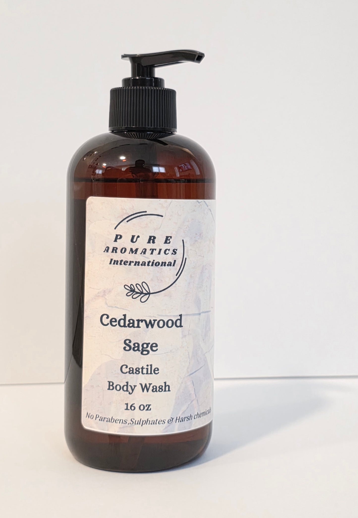 Cedarwood Sage Castile Body Wash