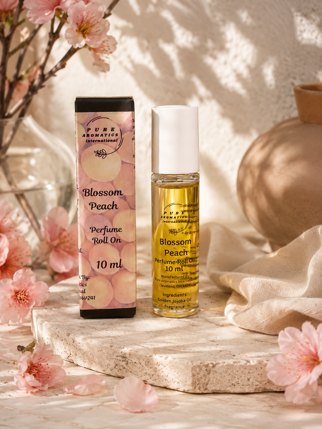 Blossom Peach Perfume Roll On