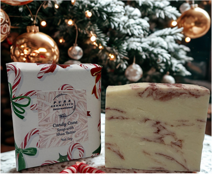Candy Cane Soap