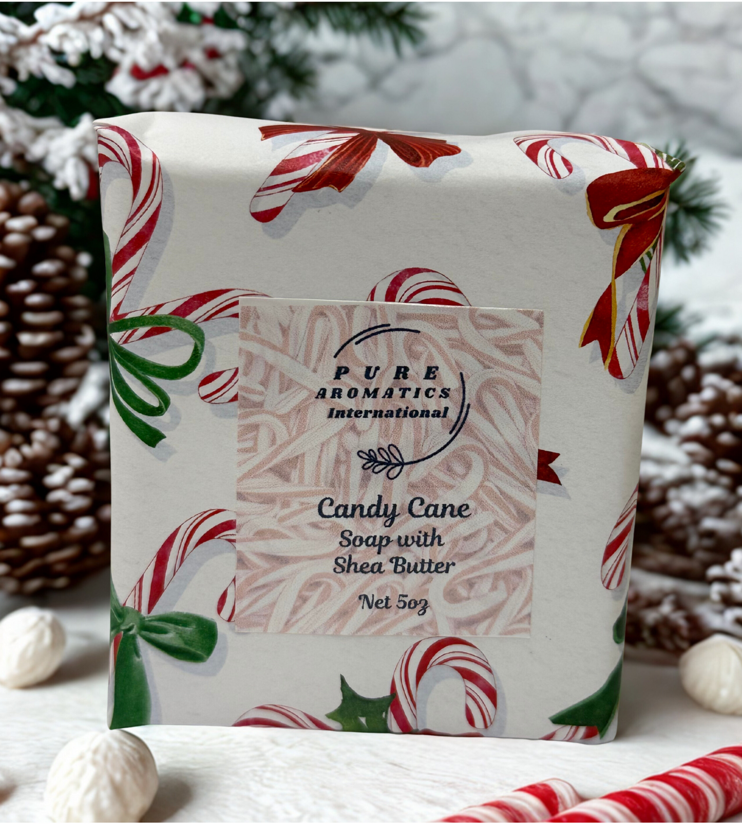 Candy Cane Soap