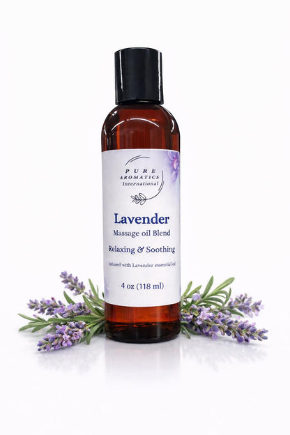 Lavender Massage Oil Blend (Relaxing & Soothing)
