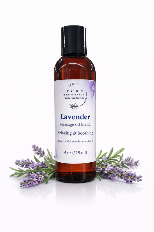 Lavender Massage Oil Blend (Relaxing & Soothing)