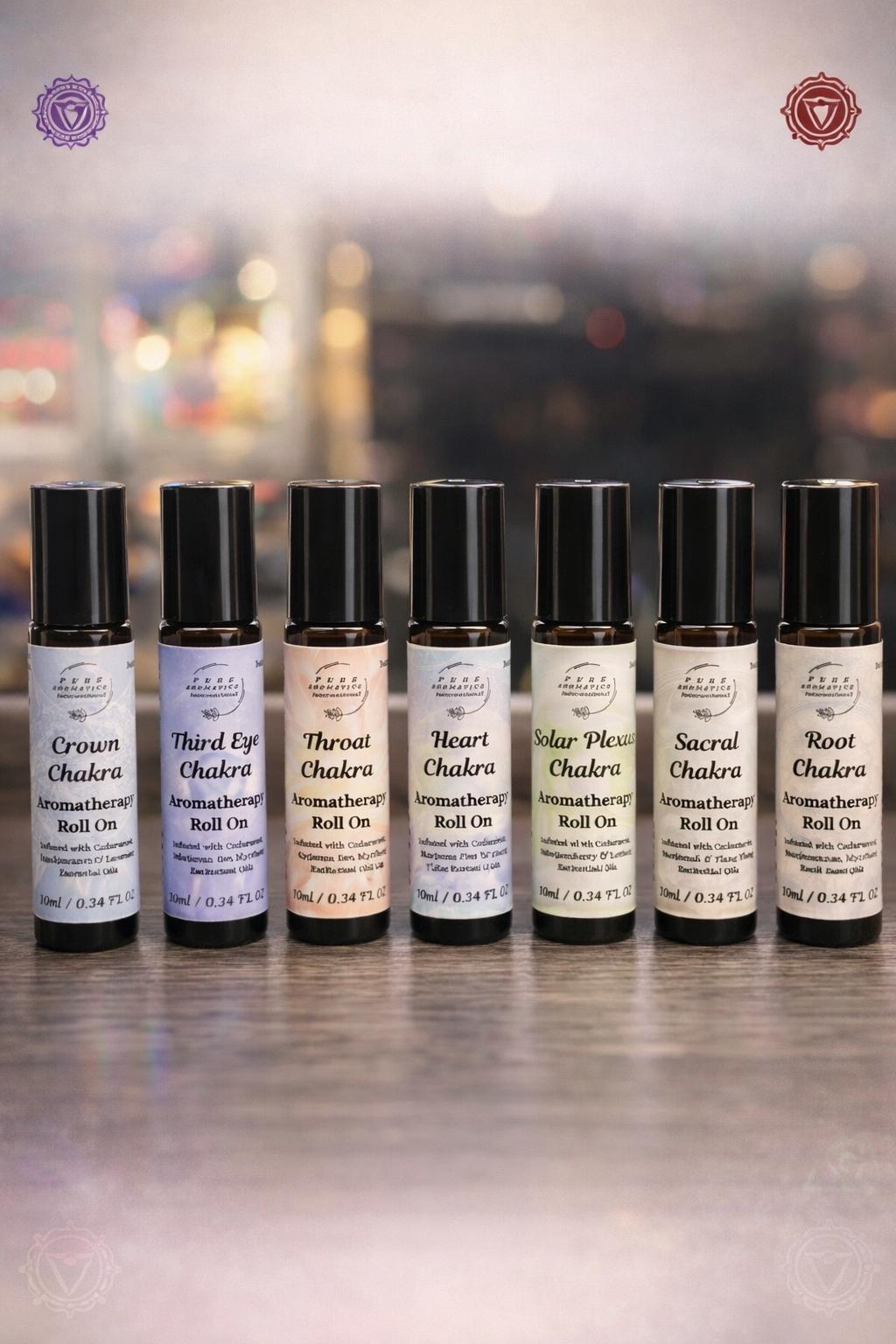 Chakras Roll On Set (Seven Chakras)